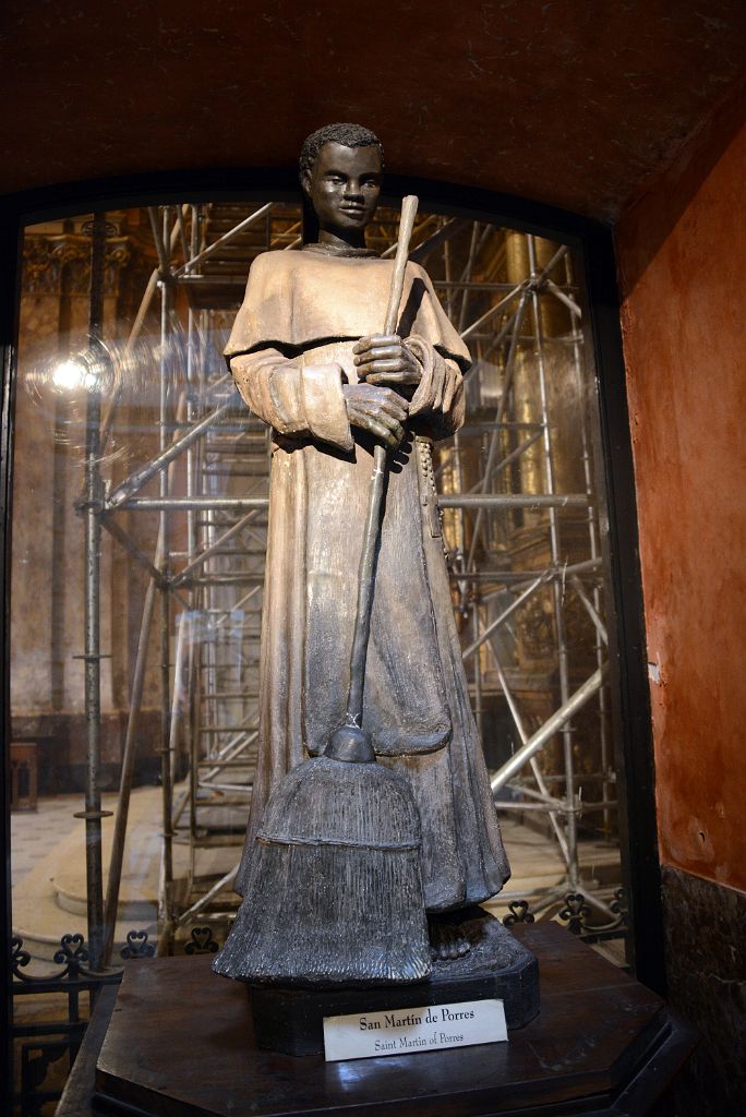 26 San Martin de Porres Statue Catedral Metropolitana Metropolitan Cathedral Buenos Aires